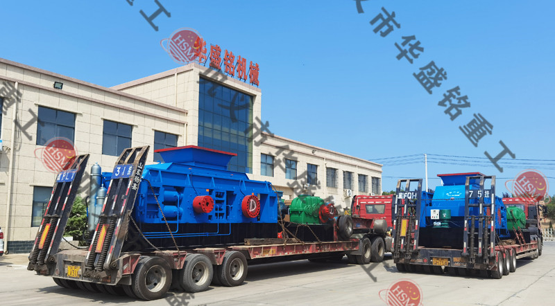 巖石破碎機(jī)發(fā)貨現(xiàn)場(chǎng)