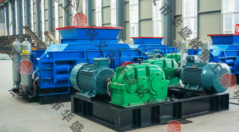 全液壓對輥破碎機